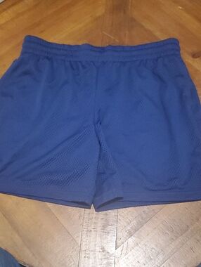 bcg Men's Blue Athletic Mesh Shorts